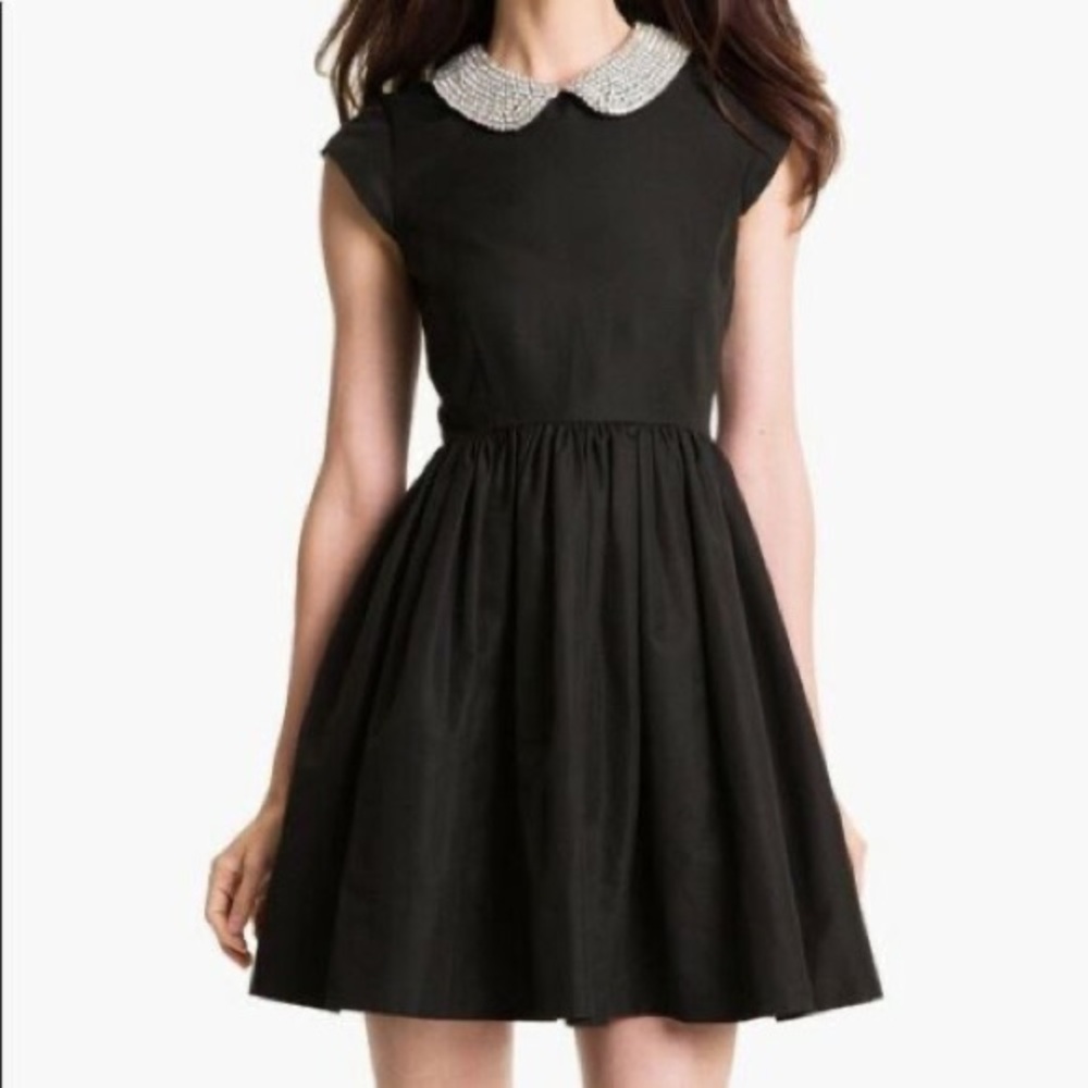 Kate spade Kimberly jeweled collar dress